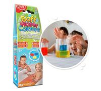 Paquete de 9 colores de agua Baff de Zimpli Kids, Gotas de baño que cambian de color, Lengüetas que cambian de color, Actividad de baño educativa y de aprendizaje para niños