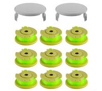 Paquete de 9 cuerdas de repuesto para recortadora Plus+ AC80RL3, carrete de 11 pies 0 80 pulgadas compatible con modelos de 18 V, 24 V, 40 V