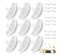 Paquete de 9 filtros de repuesto y 18 esponjas de filtro para fuente automática inalámbrica de mascotas de 67 onzas/2 L, filtro de fuente de agua BFLICROY para gatos, filtros de fuente de agua para