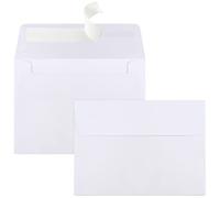 Paquete de 90 sobres A1, sobres blancos de 3.6 x 5.1 pulgadas, sobres pequeños RSVP, sobres autosellados para bodas, fotos, postales, tarjetas de felicitación, correo