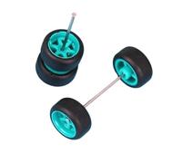 Paquete de accesorios de camión con control remoto para coche de control remoto a escala 4 1/64 con eje para riel modelo fundido a presión