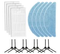 Paquete de accesorios para ILIFE G9 G9PRO V9 V9PRO con cepillos laterales de repuesto, filtros y paños de fregona para eliminar eficazmente el polvo y la suciedad (B)