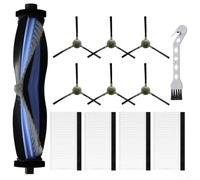 Paquete de accesorios para LEFANT para robot aspirador M3, cepillo de rodillo principal, cepillos laterales y filtros para una mejor recolección de desechos