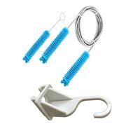 Paquete de accesorios para mantenimiento de tubos que incluye herramienta de fregado y soporte desmontable Soporte para manguera de respirador