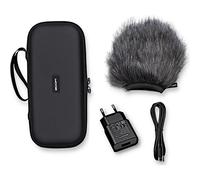 ZOOM Paquete de accesorios APH-6st para H6studio Handy Recorder - Funda acolchada, parabrisas de piel sintética y fuente de alimentación USB-C para grabación de audio móvil con calidad de estudio
