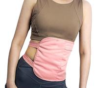 Paquete de aceite de ricino Envoltura de paquete de aceite de ricino para el cuidado del cuerpo, Paquete de compresión de aceites esenciales con correa elástica, antifugas de aceite altamente absorb