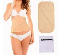 Paquete de Aceite de Ricino, Kit de Aceite Ricino Reutilizable, Castor Oil Pack con Bolsa de Lavandería para Desintoxicación Del Hígado, Insomnio, Estreñimiento (Aceite de Ricino No Incluido)(2)