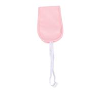 Paquete de Aceite de Ricino para el Cuello, Paquete de Aceite de Ricino Reutilizable Lavable Ajustable, Alivio del Dolor Suave para el Hogar (PINK)