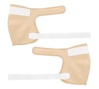 Paquete de aceite de ricino Wrap 2PCS - Paquetes de aceite de ricino reutilizables a prueba de fugas para hombro, comprimir con banda elástica ajustable