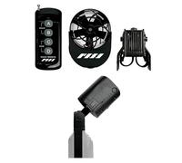 Paquete de actualización de ventilador RC Haze (ventilador RC Haze + base de ventilador + control remoto mágico), apto para máquina de niebla portátil PMI SmokeNINJA y SmokeGENIE