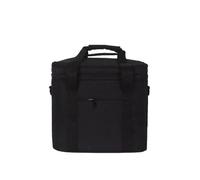 Paquete de aislamiento térmico grande de 18L, bolsas contenedoras portátiles for Picnic, paquete de plantas, bolsa aislante for alimentos, bolsa más fresca para Comida para llevar, Restaurante(Black)