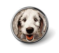 Paquete de alfileres de perro Bedlington Terrier, broches de cachorro, alfileres de esmalte para perros, alfileres con forma de cachorro, alfileres novedosos para mascotas, para mochilas, chaquetas, r