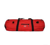 Paquete de almacenamiento al aire libre para tienda de campaña, gran capacidad, multifuncional, fácil de llevar, plegable, bolsa de viaje, bolsa impermeable, bolsa de tela Oxford 300D (rojo S)