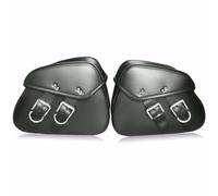 Paquete de almacenamiento Bolsas Para SILLÍN De Motocicleta, Alforjas De Cuero, Alforja Lateral De Equipaje Impermeable Para Yamaha Virago XV 250 500 535 700 750 920 1100 Bolsa de colocación(6)