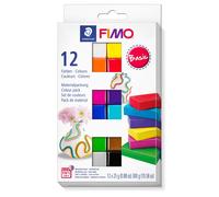 Paquete De Arcilla Para Hornear Staedtler FIMO Soft 12x25g Colores Básicos