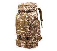 Paquete de asalto | Mochila de bugout impermeable de gran capacidad 80L | Mochila de senderismo grande para caminatas al aire libre Hunting