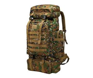 Paquete de asalto: mochila táctica de gran capacidad con tela impermeable | Mochila de carga pesada, bolsa de equipo resistente para senderismo al aire libre, campamento, senderos de expedición, viaje