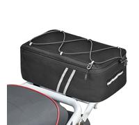 Paquete de asientos para ciclismo - Funda trasera de bicicleta impermeable, depósito de equipaje de sillín 8L | Bajo puerta mercante con tira reflectante, bolsa ligera para el hombro para montar