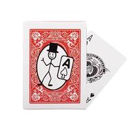 Paquete de baraja de dibujos animados Predicción de póquer, magia divertida, trucos de magia de cartas, trucos, trucos mágicos para principiantes
