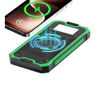 Paquete de batería de Panel Solar, Puerto USB de Supervivencia Impermeable, batería Solar Compatible con Carga inalámbrica, para cámara, Tablet, Smartphone, Camping, Viajes, mochileros