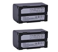 Paquete De Batería Recargable De Iones De Litio BDC70 De 5600mAh, Compatible Con SOKKIA, For TOPCON BDC70 For Receptores De Estación Total(2 Battery)