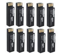 Paquete de baterías de repuesto para Zebra DS3600, DS3600, DS3678, EVM, LI3600, LI3678, LS3608, LS3600, 10 unidades, 3,7 V, 2100 mAh, 8,14 Wh. 0 LS36 Escáner de código de barras 78