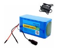 Paquete de baterías ebike Iones Litio 24 V 30 Ah con Kit Cargador 29,4 2 A para Bicicleta eléctrica y ciclomotor - Fuente alimentación 30000 mAh
