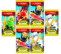 Paquete de BB-Toy-Trades Toploader & Lego Ninjago Dragon Storm 6 Booster Packs Serie 11 Trading Card Game Dragons Rising 2026