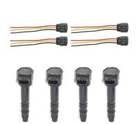 Paquete de bobinas de encendido compatibles con Mitsubishi para Colt Z23A Z27A/W Z25A 4G15 Z26A Z28A 4G19 paquetes de bobinas de encendido de motor de coche con cable de extensión MN119739 FK0279