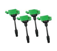 Paquete de bobinas de encendido verde de rendimiento, 4 piezas 9091902277, compatible con ES300H RX350 NX350 y Sienna 2.5 2.4T
