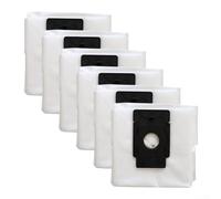 Paquete de bolsas de polvo compatibles con MEDION para X50 SW, para Beko VRR80214VB y Dynaking R21 aspiradoras con filtración mejorada (paquete de 6)