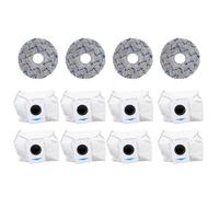 Paquete de Bolsas Filtro para Robot Aspirador, Reutilizable y Lavable, Microfibra y Material Filtrante - Limpieza Eficaz y Durable para Suelos, Compatible con T20 Omni T1