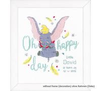 Paquete de bordado Vervaco patrón de conteo "Disney Dumbo Oh día feliz i