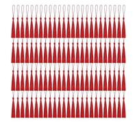 Paquete de borlas decorativas de poliéster resistente para cortinas, almohadas, bolsas, suministros de manualidades, borlas hechas a mano, accesorios de flecos