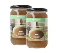 Paquete de caldo de huesos Bio | 2 x 500 ml BIO, colágeno, pollo y ternera | Naturitas Essentials