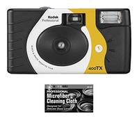 Paquete de cámara flash Kodak Tri-X 400 de un solo uso (27 exposiciones) con paño de microfibra