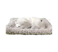 Paquete de carbón para interior de coche con bonita almohadilla de tela animal para absorción física de formaldehído y compuestos volátiles (Samoyed1)