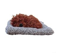 Paquete de carbón para interior de coche con bonita almohadilla de tela animal para absorción física de formaldehído y compuestos volátiles (Toypoodle)