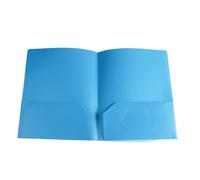 Paquete de carpetas de dos bolsillos tamaño carta de 1/6 con doble bolsillo tamaño carta, organizador de documentos, carpeta escolar con ranura para tarjetas