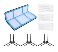 Paquete de cepillos laterales Papel de filtro y paños de fregona para mantenimiento regular de V3 para V3s V5 V5s V5s Pro Robots (B)
