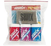 Paquete de cera para esqu n rdico Swix Classic con cera de 3 patadas y corcho de 8 x 8 pulgadas