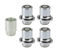 Paquete de cierres de tuerca de arrastre de rueda de seguridad con código para varios modelos de vehículos, juego de tuercas de gancho de rueda en todo el mundo en varios modelos de vehículos