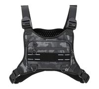 Paquete De Cofre - Bolsa De Hondaa Táctica | Chaleco Tactico | Pouuch Portador Ajustable | Soporte Telefónico De Bolsa De Cajón De Cajón Para Impermeabilizar Para Andar En Bicicleta Para Viajar Camina