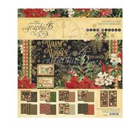 Paquete de colección Warm Wishes de 12 x 12 pulgadas, gráfico 45