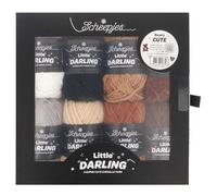 Paquete de colores Scheepjes Little Darling 8x25g Beary Cute