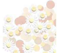 Paquete De Confeti De Margaritas Coloridas Para Decoración De Cumpleaños, Mesa De Boda y Baby Shower - Suministros Para Fiestas