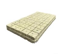 Paquete de cubos de propagación de 42, 72 o 100 unidades para jardineros profesionales y domésticos que utilizan métodos sin suelo (100 unidades de 25 x 25 x 25 mm)