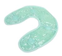 Paquete de Cuello con Cuentas de Gel, Paquete de Compresa Fría para el Cuello Paquete de Hielo para el Cuello Envolturas de Enfriamiento para Compresas Calientes para Compresas Frías(verde claro)