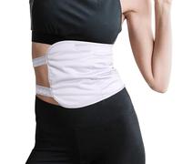 Paquete de de ricino,Paquete de cuidado corporal para cintura y cuello - Banda elástica reutilizable, paquete envolvente de aceites esenciales antipérdida de para la salud del hígado y