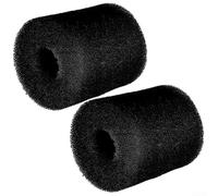 Paquete de dos cartuchos de filtro de espuma para sistemas de piscina Pure Spa y para equipos de filtración compatibles con Intex H (negro)